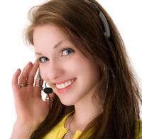 Helpful phone operator fields calls.